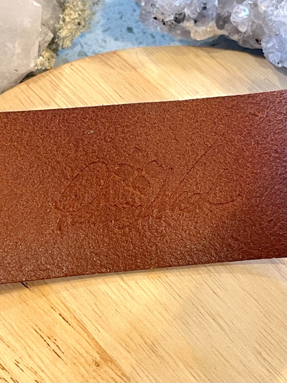 🌑NWOT Patricia Nash Floral Leather Snap Cuff Bracelet🌑 - Picture 4 of 7
